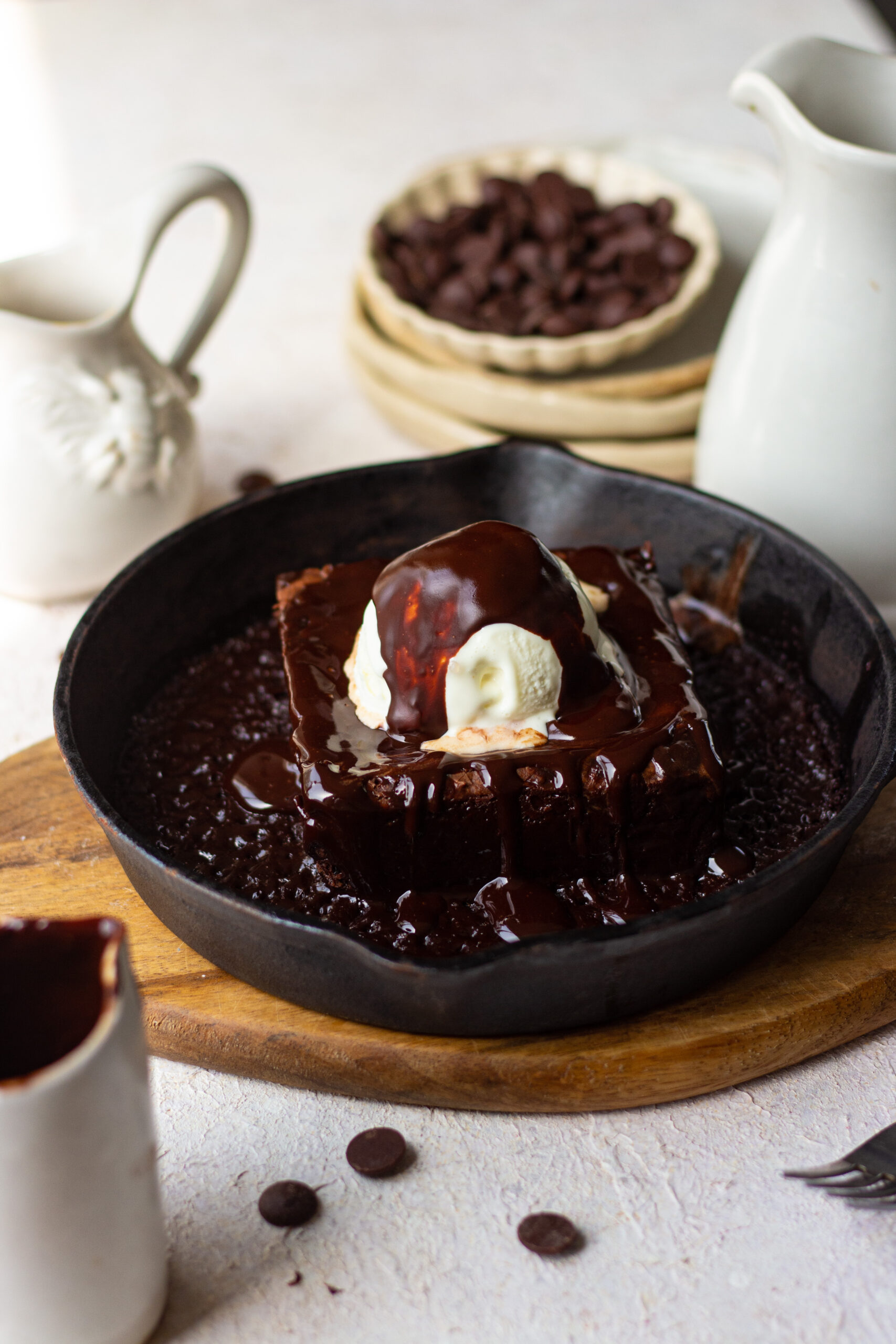 Hot Brownie Icecream